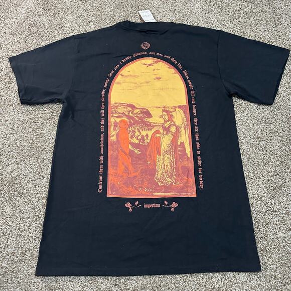 EMPYRE Men's Imperium Black T-Shirt Size M - Picture 4 of 11